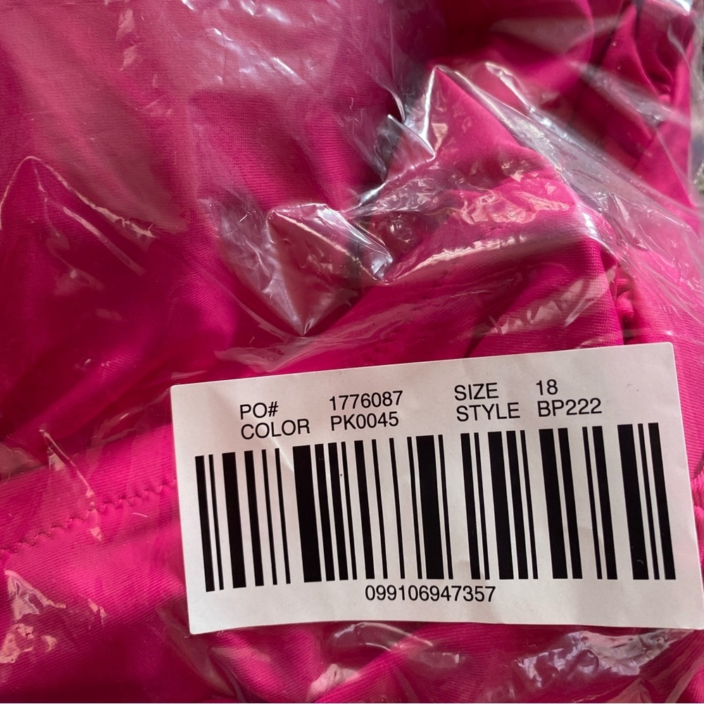 J. Crew Fuchsia Pink Ruched Ruffle One Piece Swimsuit Bathing Suit Women’s NEW - Picture 11 of 12